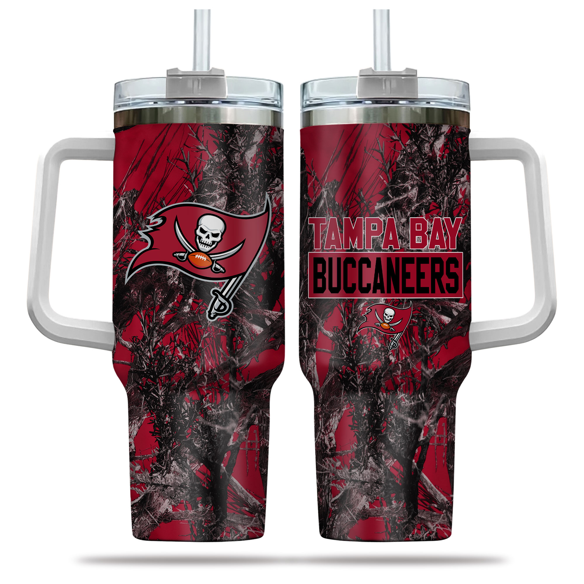 Tampa Bay Buccaneers NFL Hunting Custom Stanley Cup 40 oz 30 oz Tumbler With HandleTVC230182