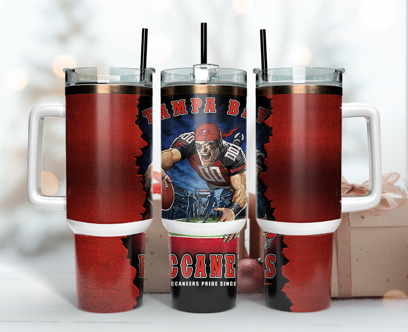 Tampa Bay Buccaneers NFL Mascot Custom Stanley Cup 40 oz 30 oz Tumbler With HandleTVC2301146