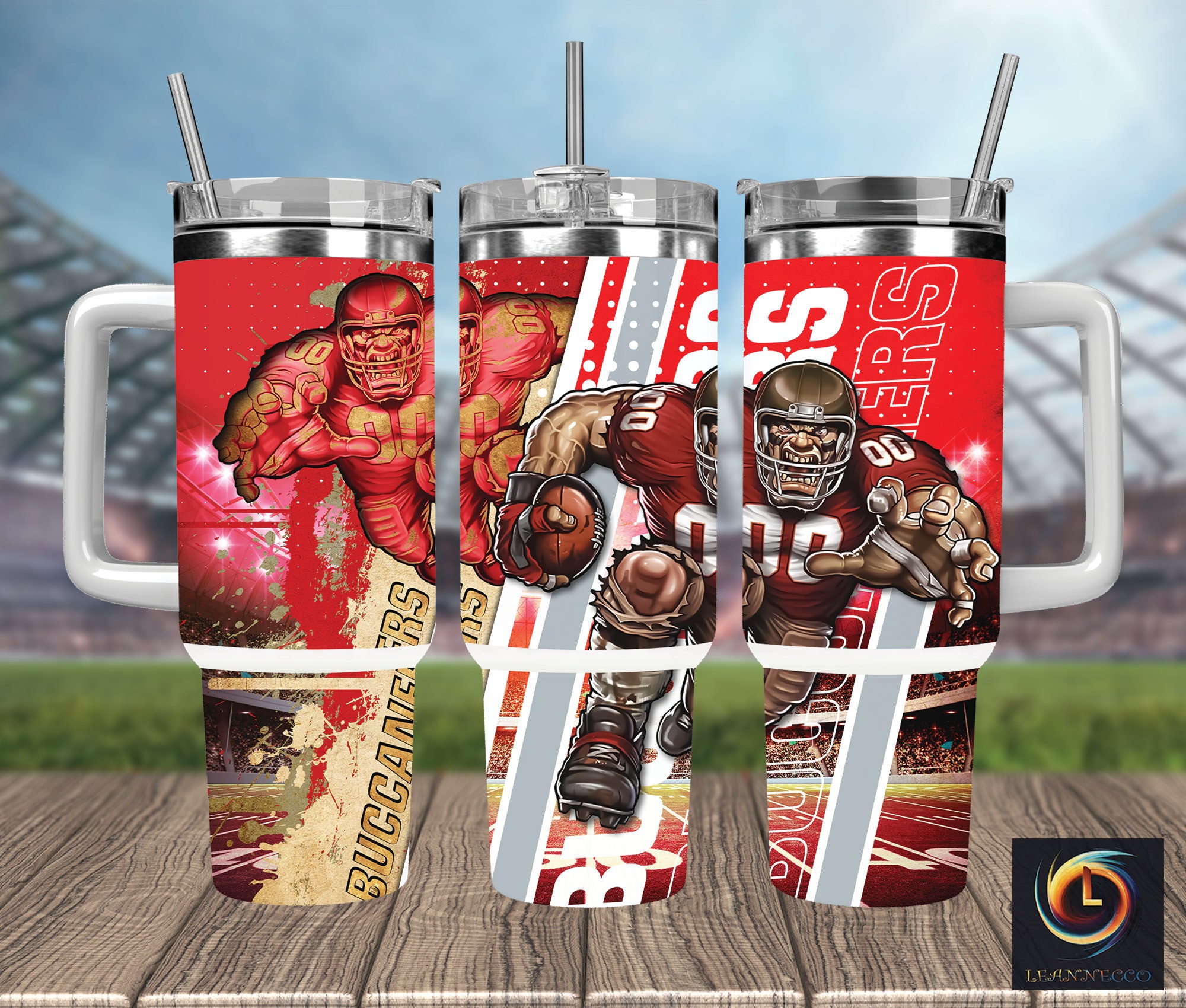Tampa Bay Buccaneers NFL Mascot Custom Stanley Cup 40 oz 30 oz Tumbler With HandleTVC2301998
