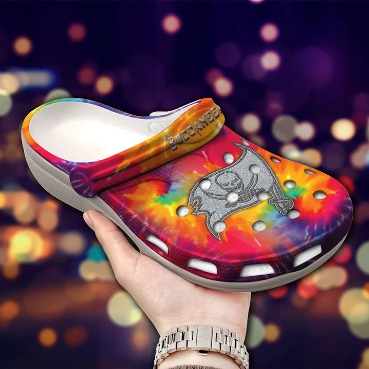 Tampa Bay Buccaneers NFL Sport Crocs Crocband Clogs Shoes Comfortable For Men Women and Kids