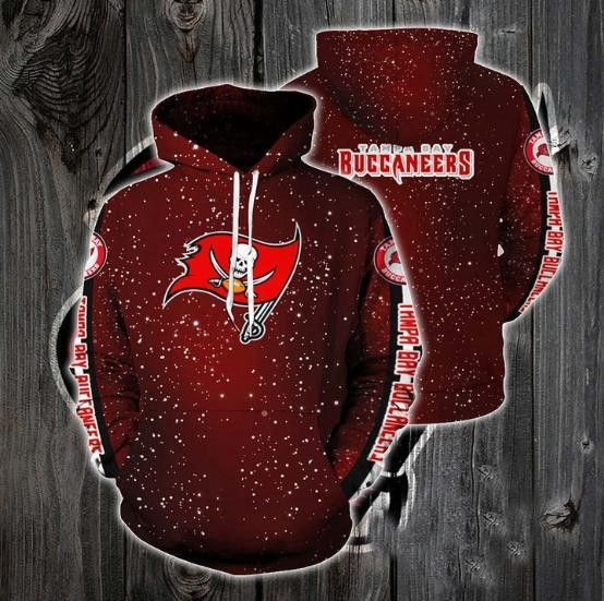 Tampa Bay Buccaneers Snow Christmas 3D All Over Print Hoodie, Zip Hoodie