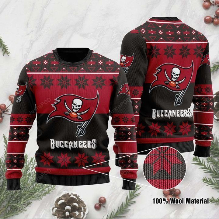 Tampa Bay Buccaneers Ugly Ugly Christmas Sweater Adult 3D Funny Matching for family
