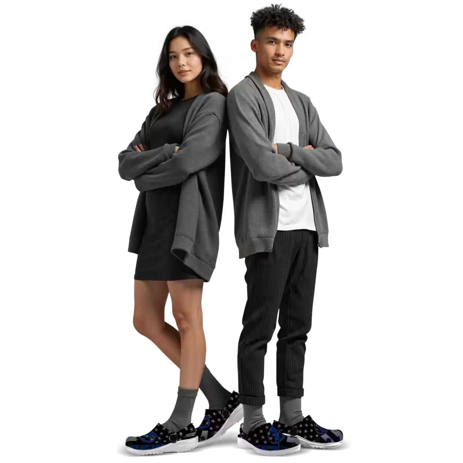 Tampa Bay Lightning Stellar Stripes Theme ClogTVC1801906 - Image 7