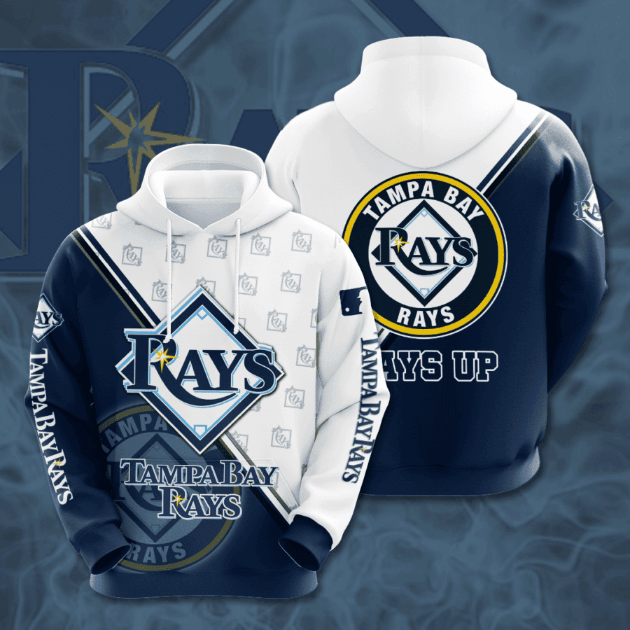 Tampa Bay Rays 3D All Over Print Hoodie, Zip Hoodie