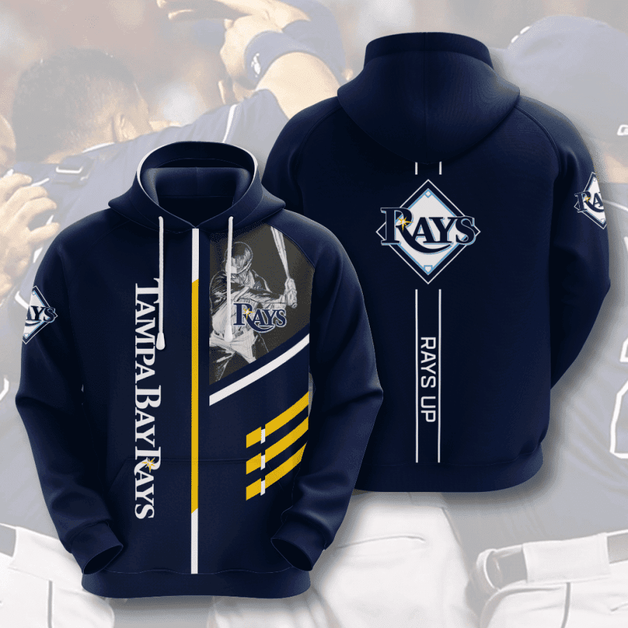 Tampa Bay Rays 3D All Over Print Hoodie, Zip Hoodie