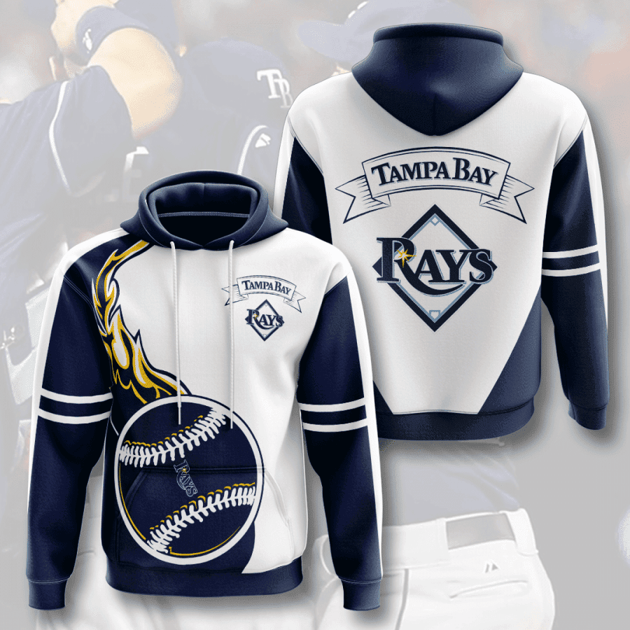 Tampa Bay Rays 3D All Over Print Hoodie, Zip Hoodie