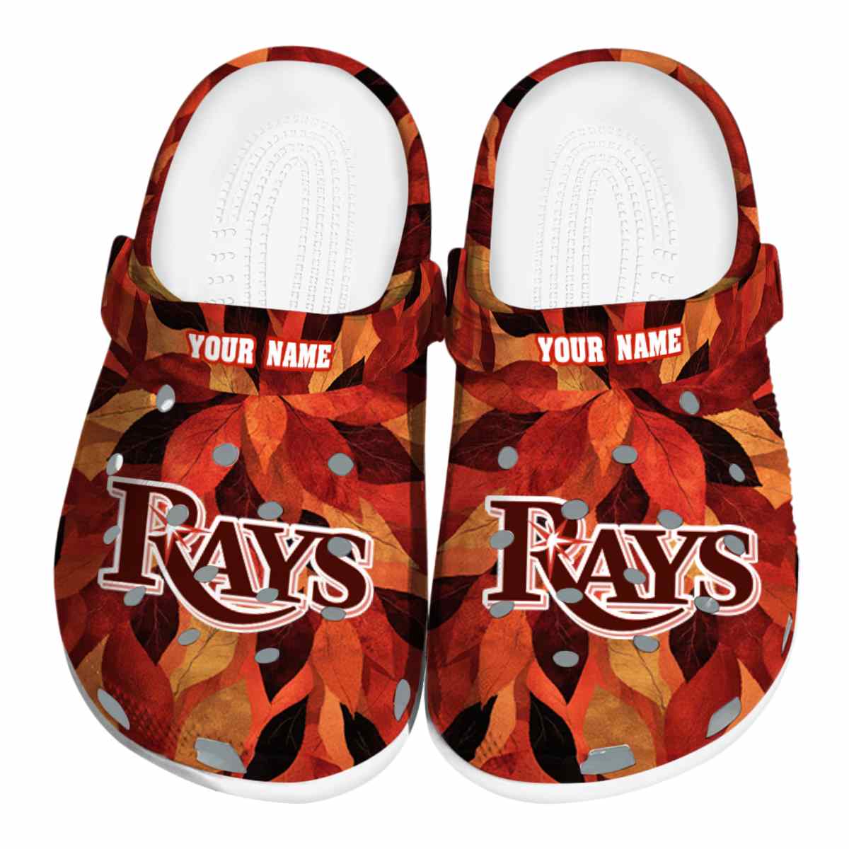 Tampa Bay Rays MLB Sport Crocs Crocband Clogs Shoes Comfortable For Men Women and Kids