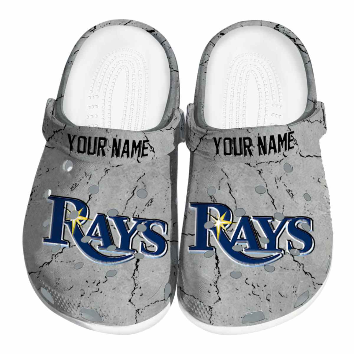 Tampa Bay Rays MLB Sport Crocs Crocband Clogs Shoes Comfortable For Men Women and Kids