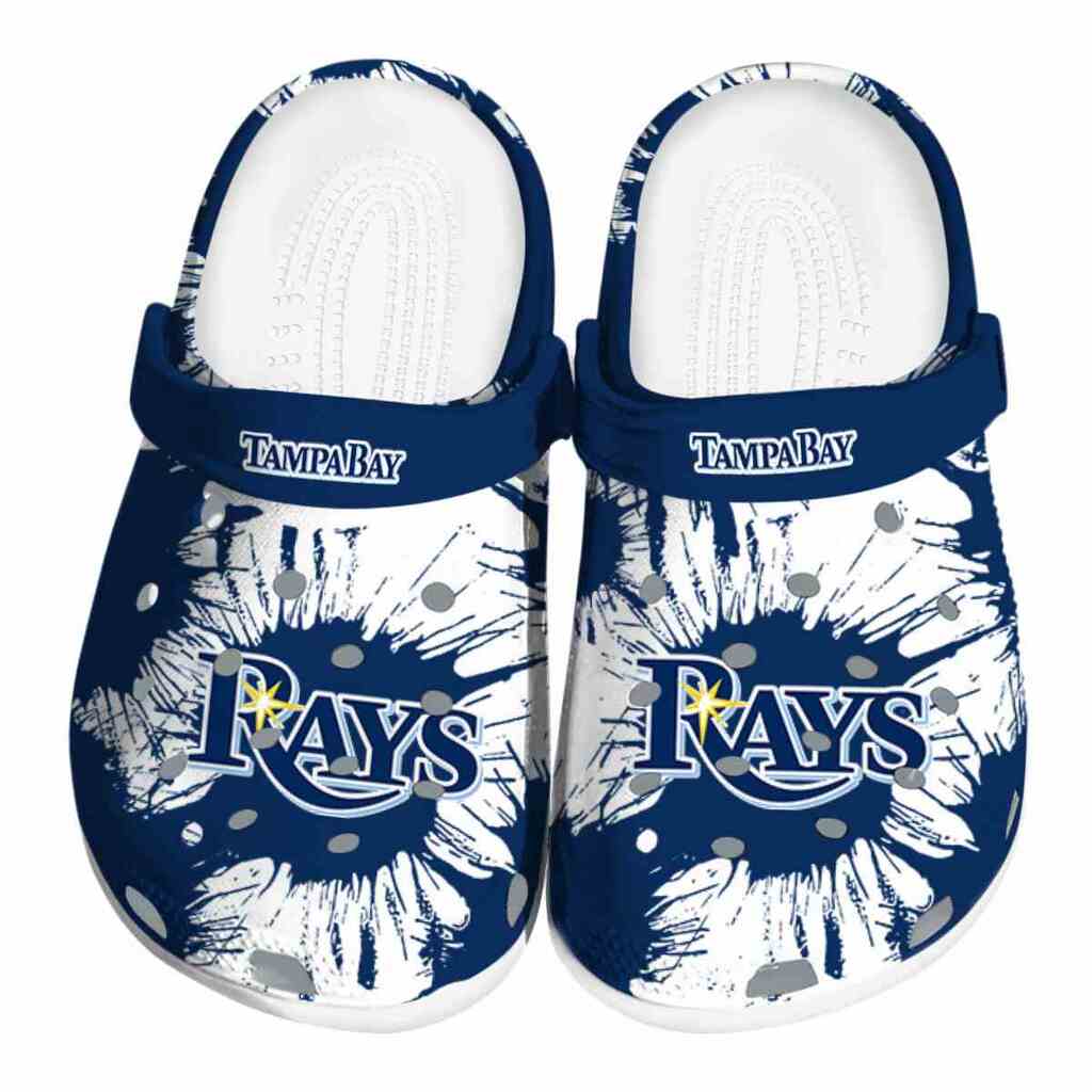 Tampa Bay Rays Splatter Graphics ClogTVC180167