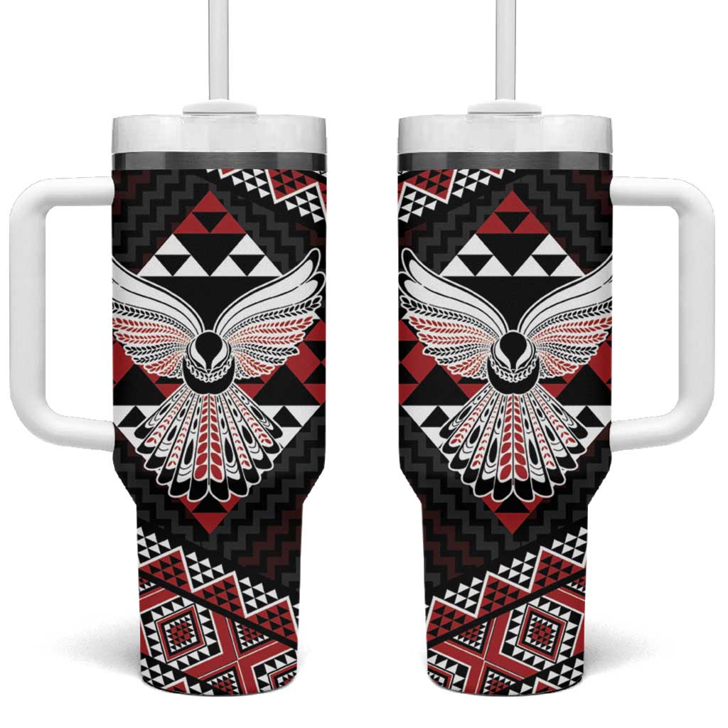 Taniko Aotearoa Poutama Mix Piwakawaka Custom Stanley Cup 40 oz 30 oz Tumbler With HandleTVC2301400