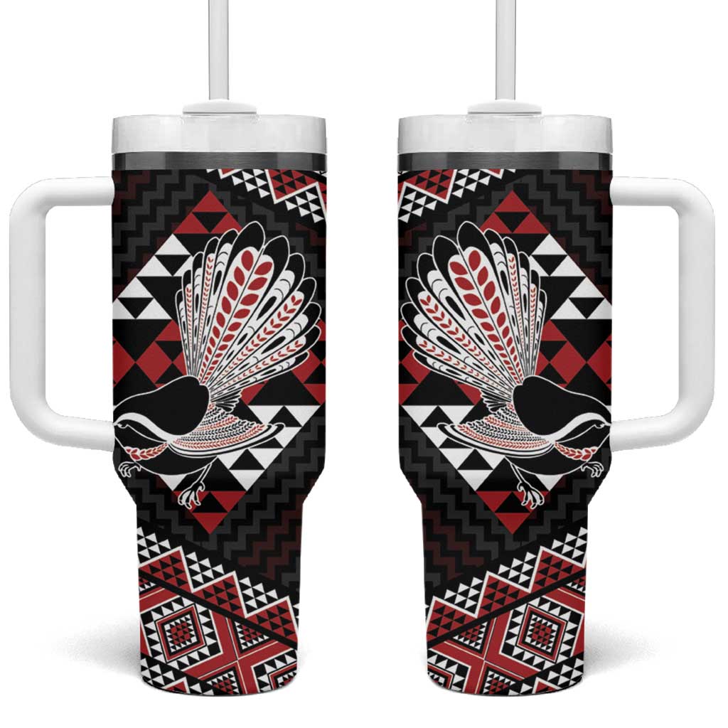 Taniko Aotearoa Poutama Mix Piwakawaka Custom Stanley Cup 40 oz 30 oz Tumbler With HandleTVC2301402