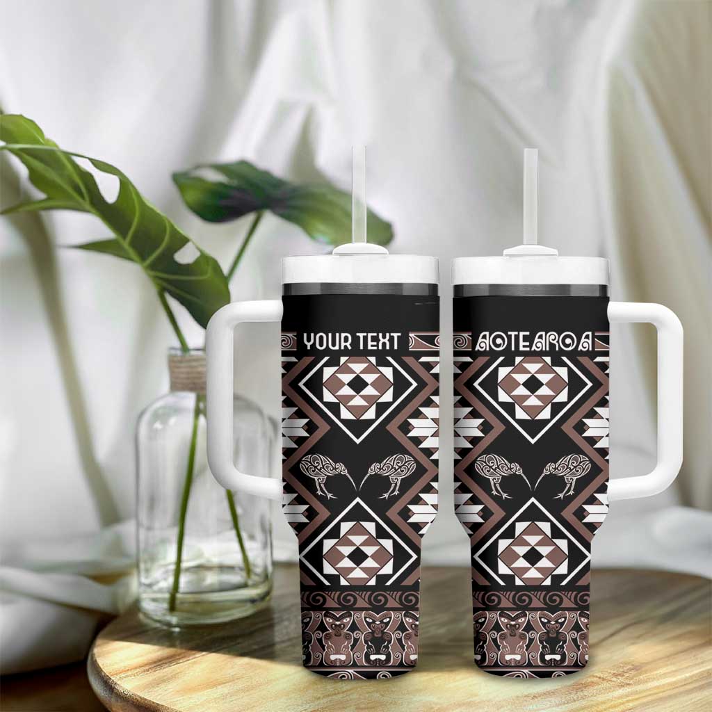Taniko Motifs Aotearoa Waitangi Kowhaiwhai Kiwi Custom Stanley Cup 40 oz 30 oz Tumbler With HandleTVC2301383 - Image 9