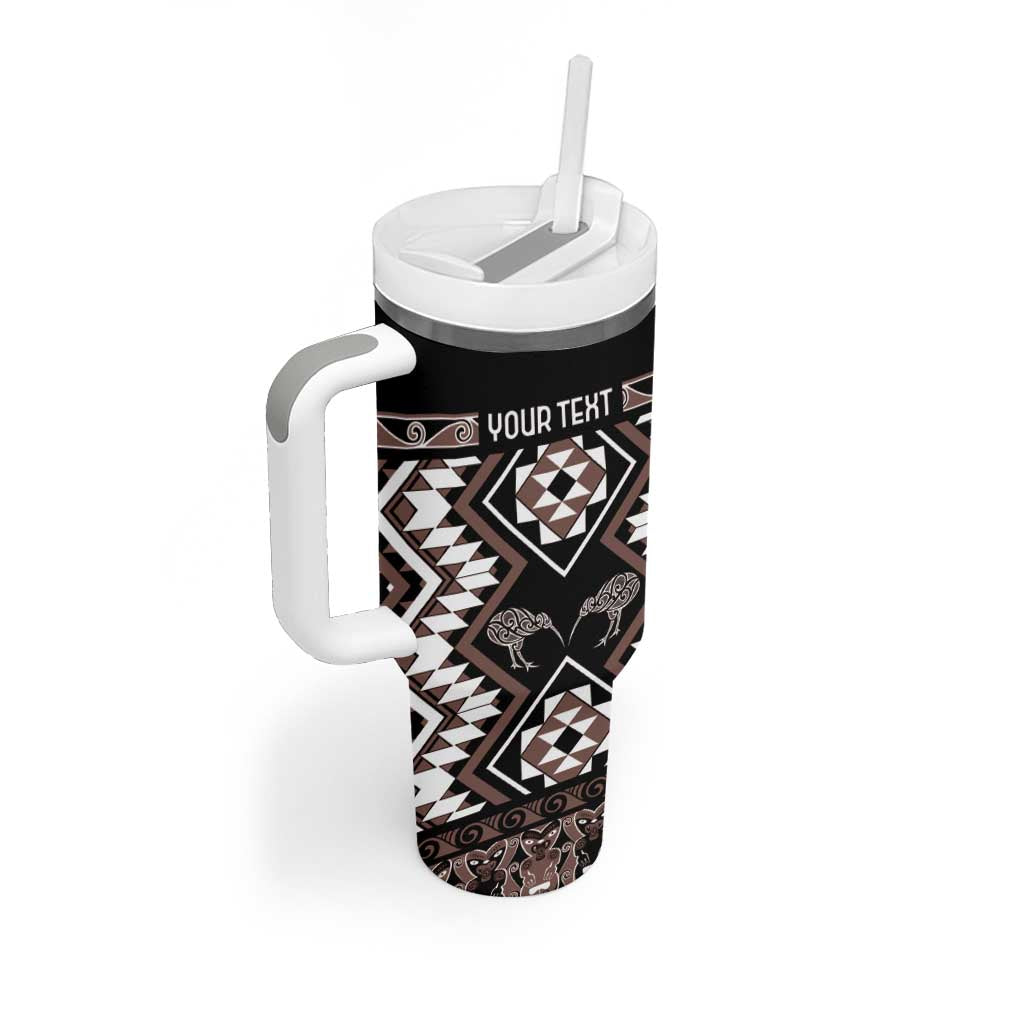 Taniko Motifs Aotearoa Waitangi Kowhaiwhai Kiwi Custom Stanley Cup 40 oz 30 oz Tumbler With HandleTVC2301383 - Image 2