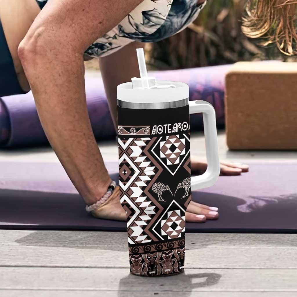 Taniko Motifs Aotearoa Waitangi Kowhaiwhai Kiwi Custom Stanley Cup 40 oz 30 oz Tumbler With HandleTVC2301383 - Image 6