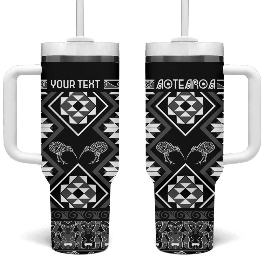 Taniko Motifs Aotearoa Waitangi Kowhaiwhai Kiwi Custom Stanley Cup 40 oz 30 oz Tumbler With HandleTVC2301383