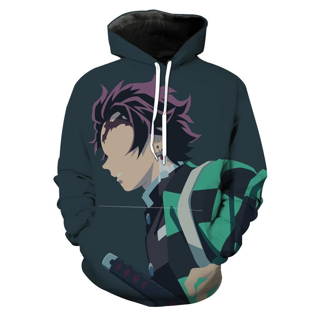 Tanjiro Kamado 3D All Over Print Hoodie, Zip Hoodie