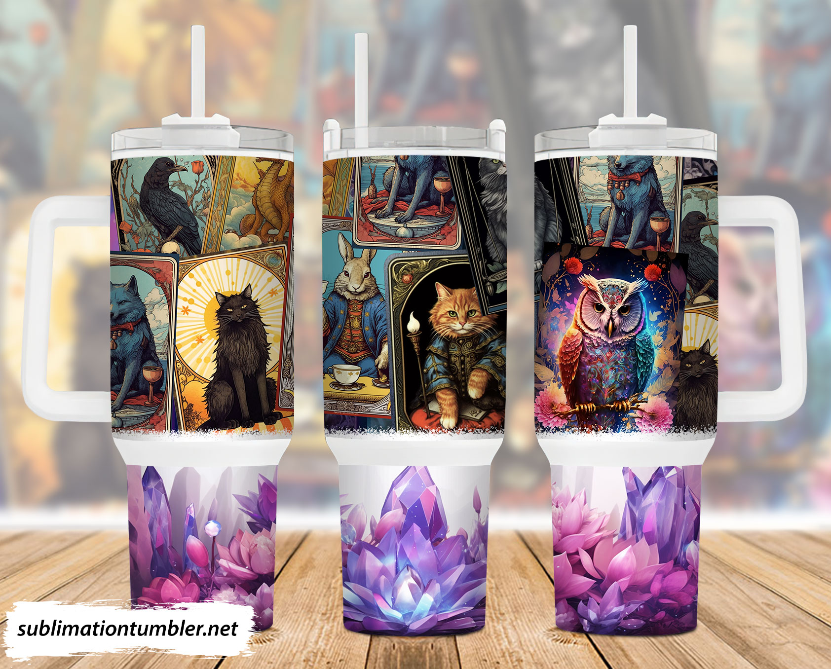 Tarot Cards Custom Stanley Cup 40 oz 30 oz Tumbler With HandleTVC2301902