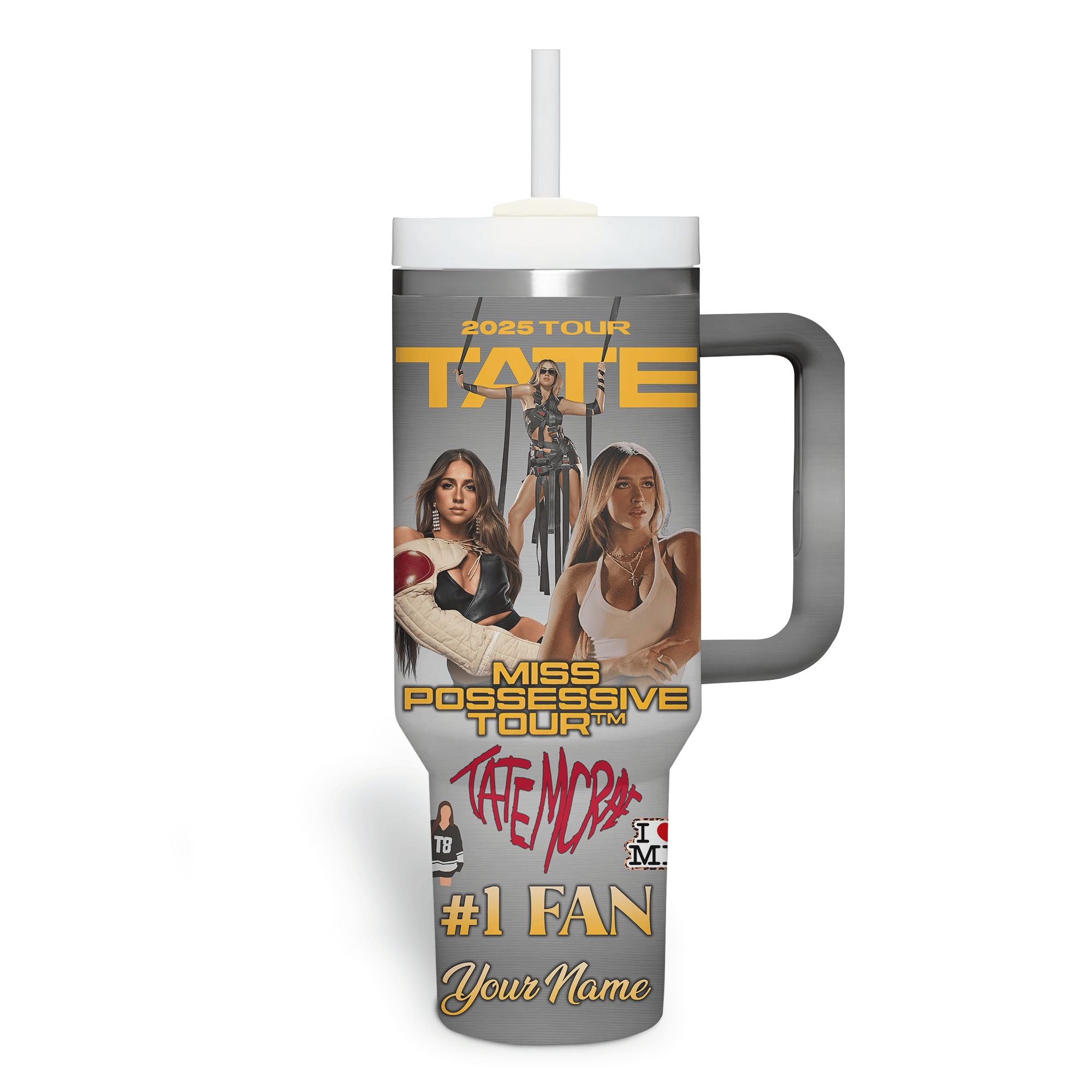 Tate McRae Music Custom Stanley Cup 40 oz 30 oz Tumbler With HandleTVC2301279 - Image 3