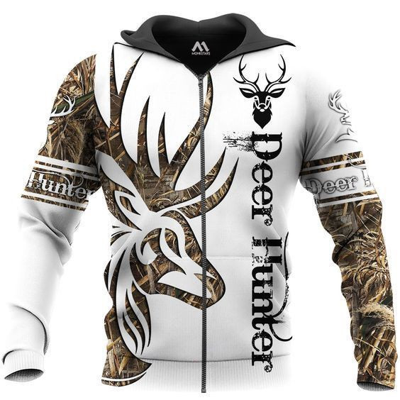 Tattoo Camo Hunter 3D All Over Print Hoodie, Zip Hoodie