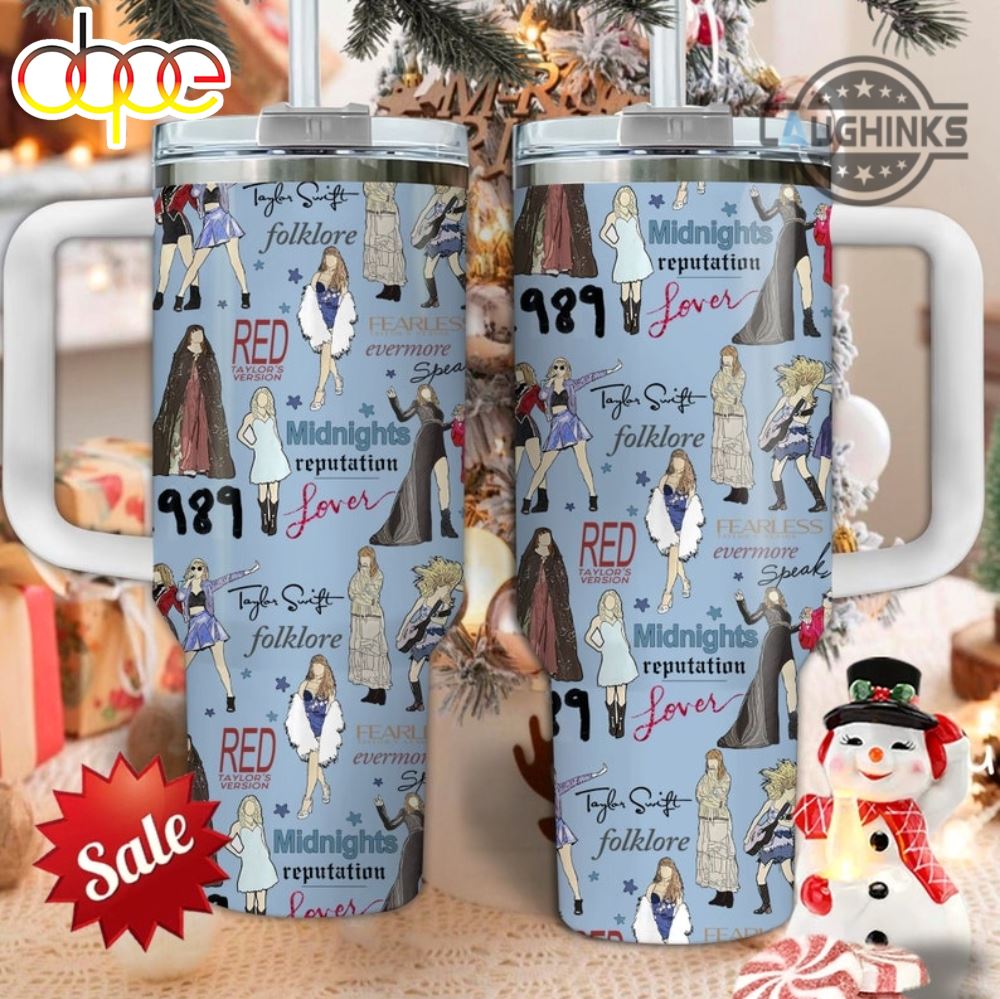 Taylor Swift Albums Swifties Music Custom Stanley Cup 40 oz 30 oz Tumbler With HandleTVC2301983