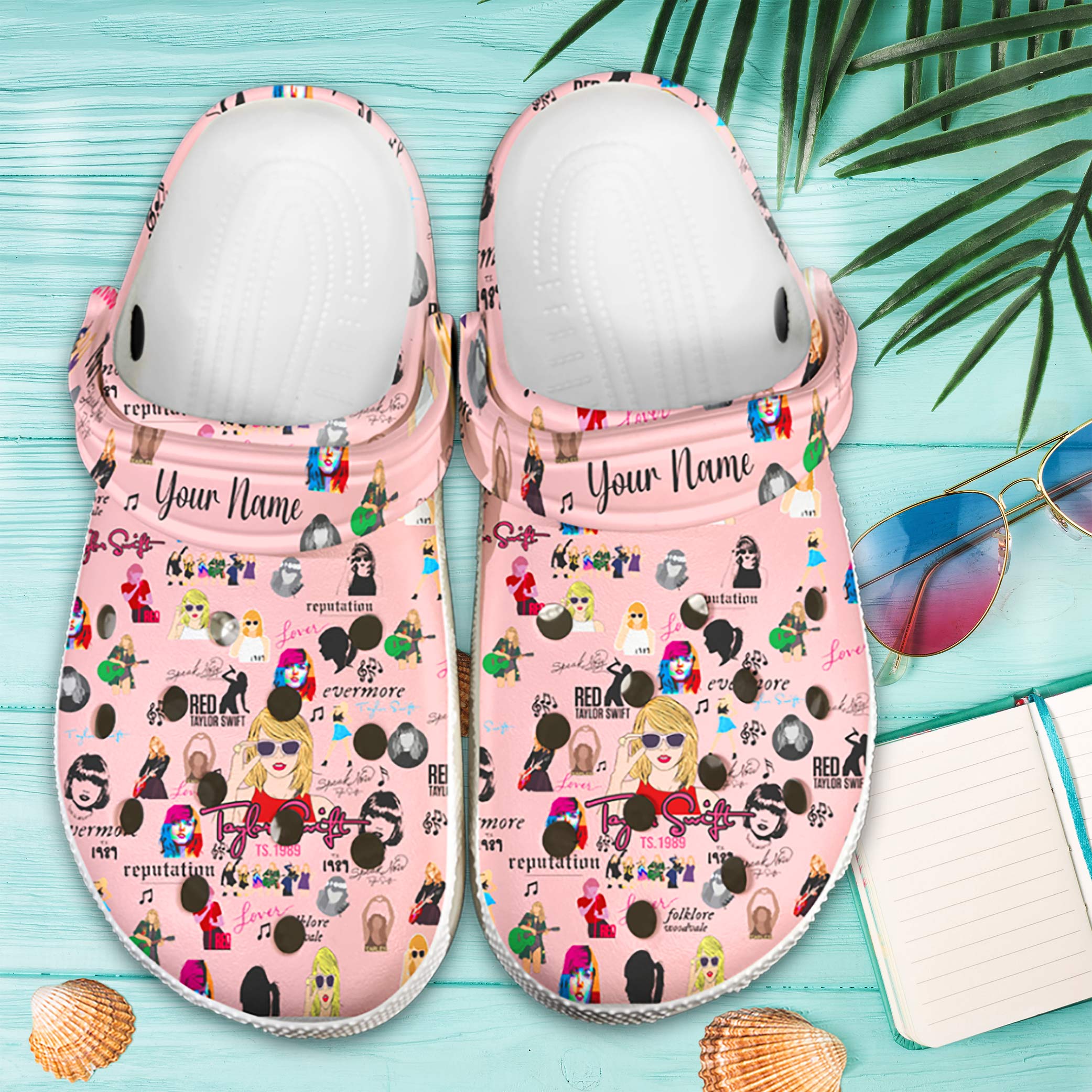 Taylor Swift Crocband Comfortable Crocs Clogs Shoes For Men Women