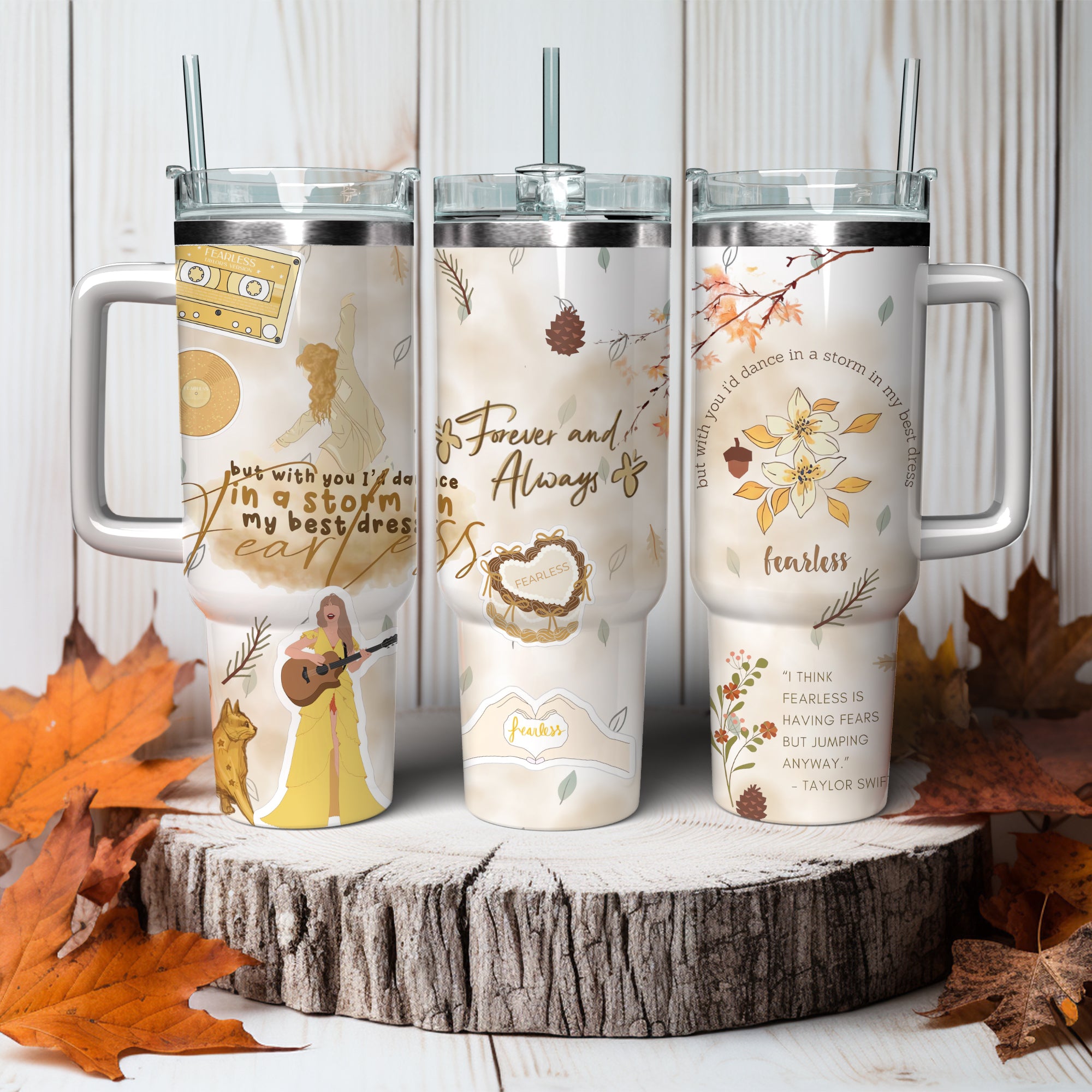 Taylor Swift Music Christmas Custom Stanley Cup 40 oz 30 oz Tumbler With HandleTVC2301419