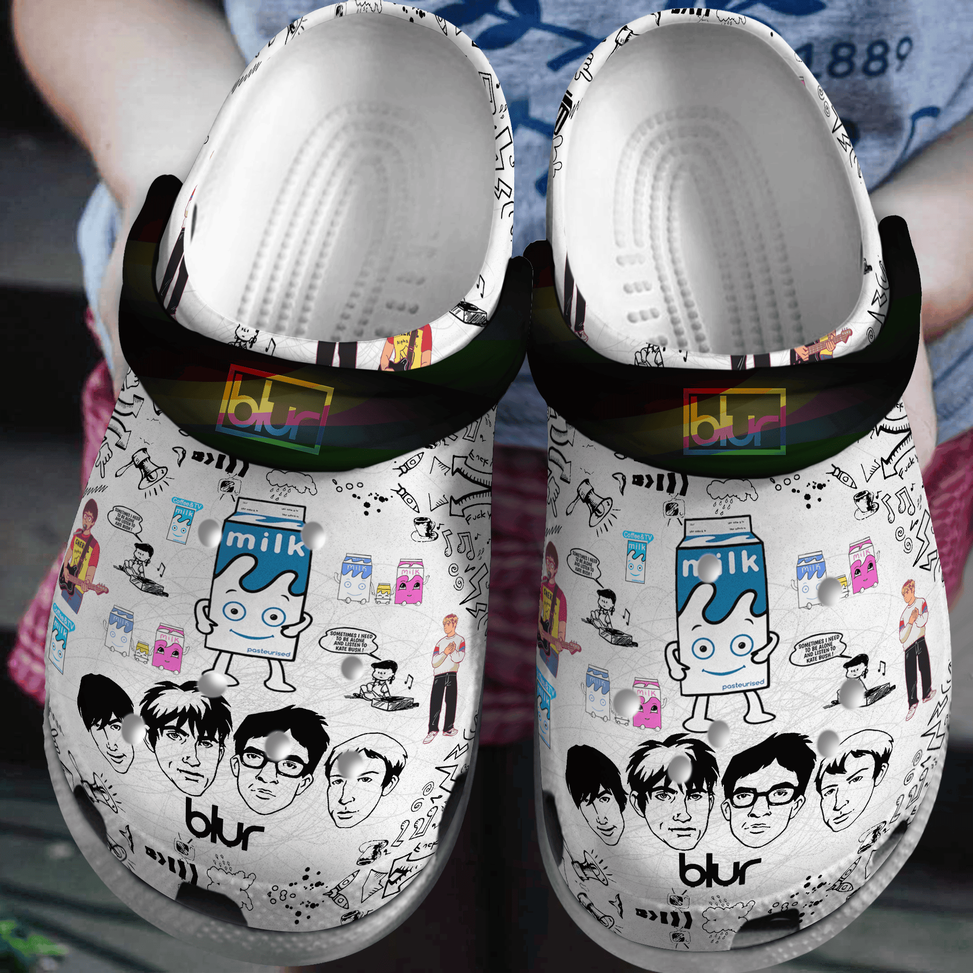 Taylor Swift Music Crocs Crocband Clogs Shoes Comfortable For Men Women and Kids