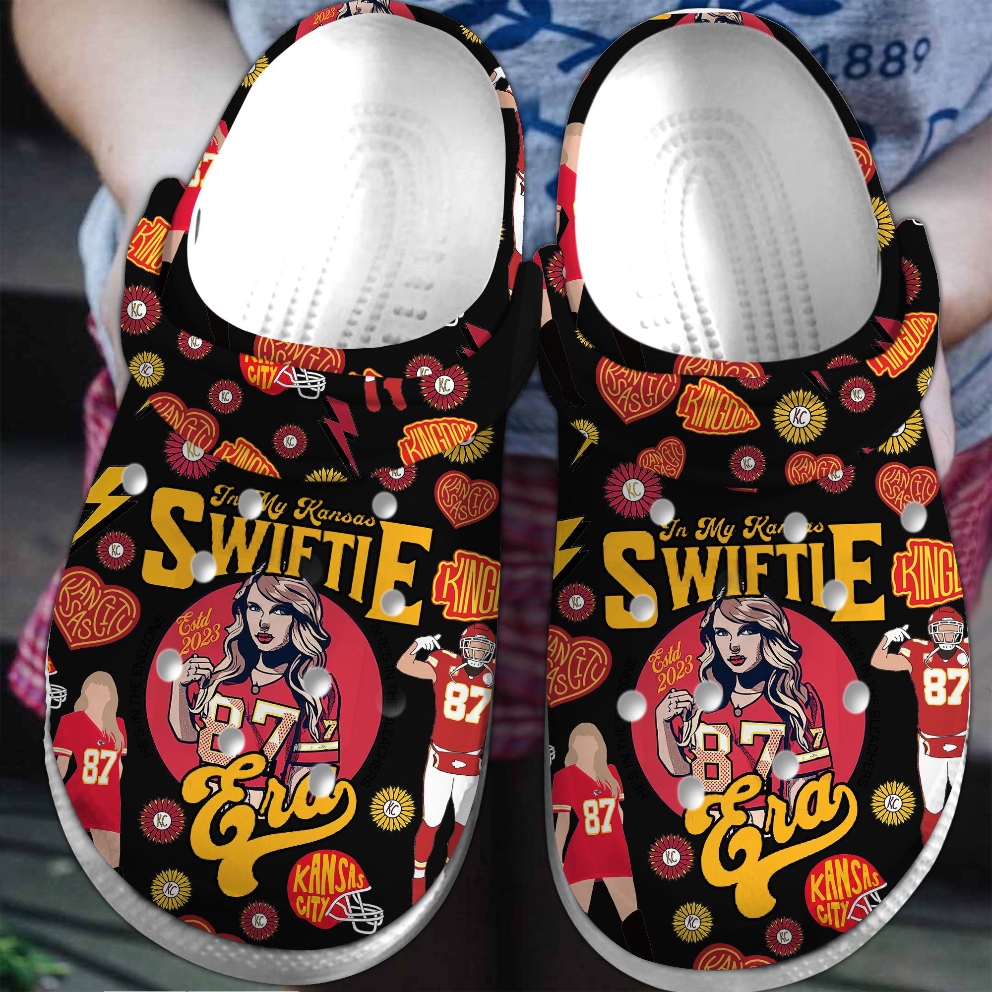 Taylor Swift Music Crocs Crocband Clogs Shoes Comfortable For Men Women and Kids