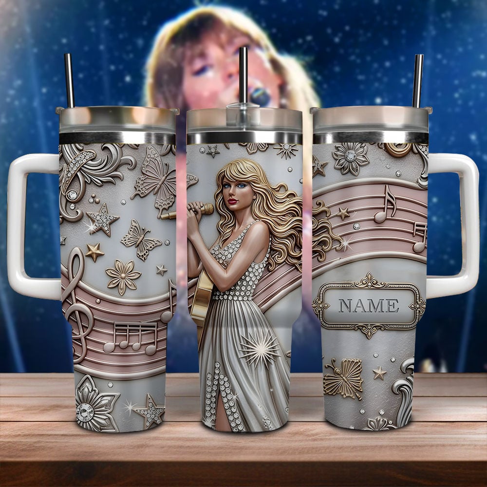 Taylor Swift Music Custom Stanley Cup 40 oz 30 oz Tumbler With HandleTVC2301113