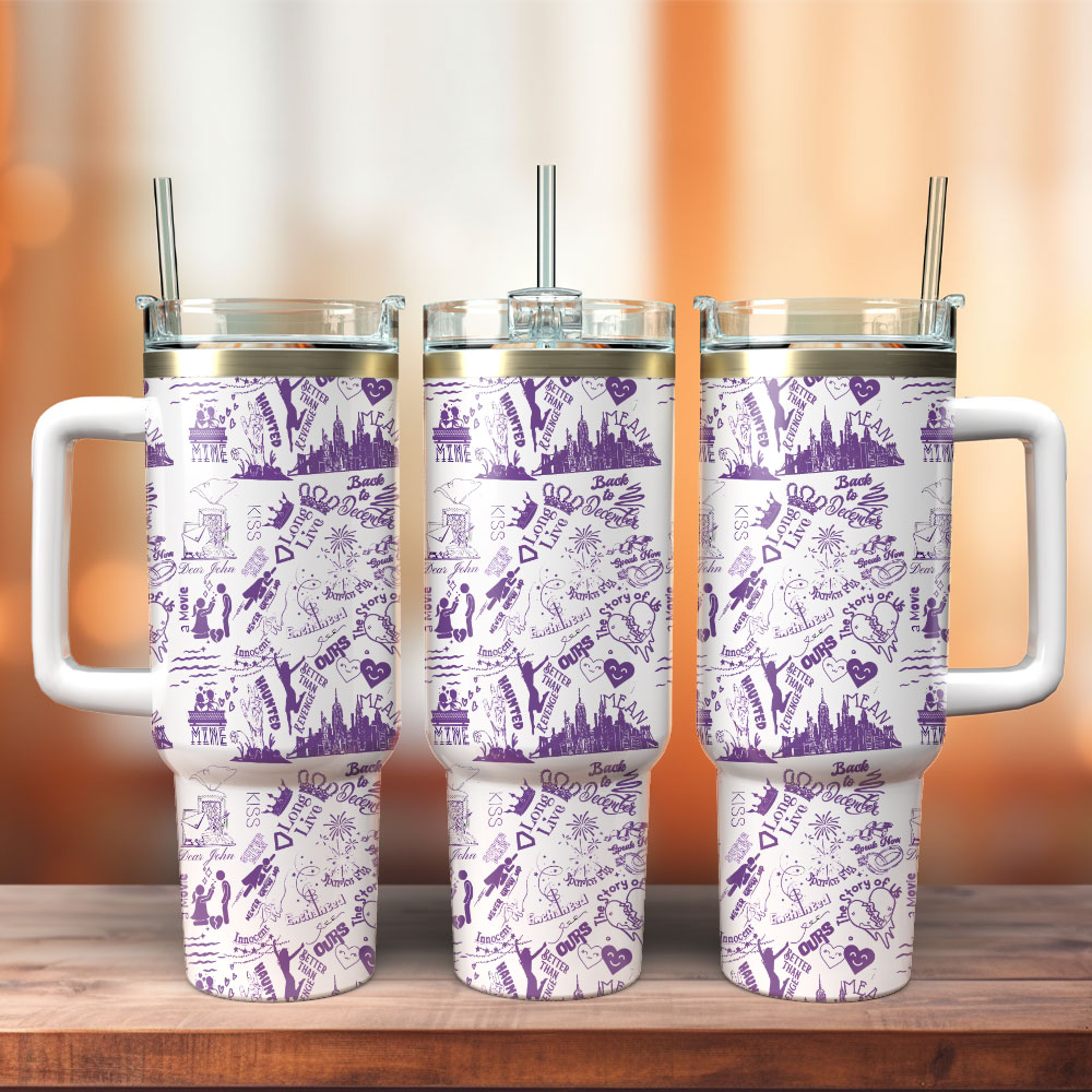 Taylor Swift Music Custom Stanley Cup 40 oz 30 oz Tumbler With HandleTVC2301253