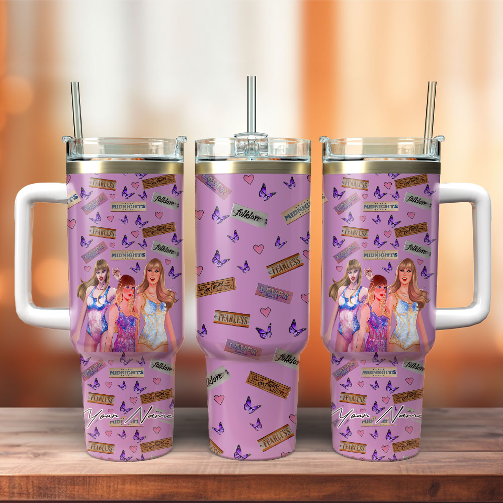Taylor Swift Music Custom Stanley Cup 40 oz 30 oz Tumbler With HandleTVC2301258