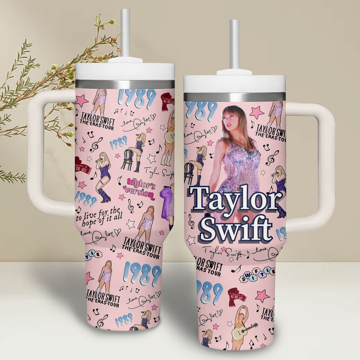Taylor Swift Music Custom Stanley Cup 40 oz 30 oz Tumbler With HandleTVC2301264