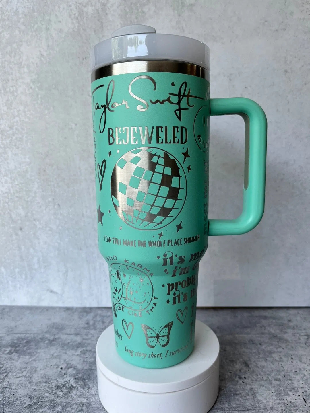 Taylor Swift Music Custom Stanley Cup 40 oz 30 oz Tumbler With HandleTVC2301278