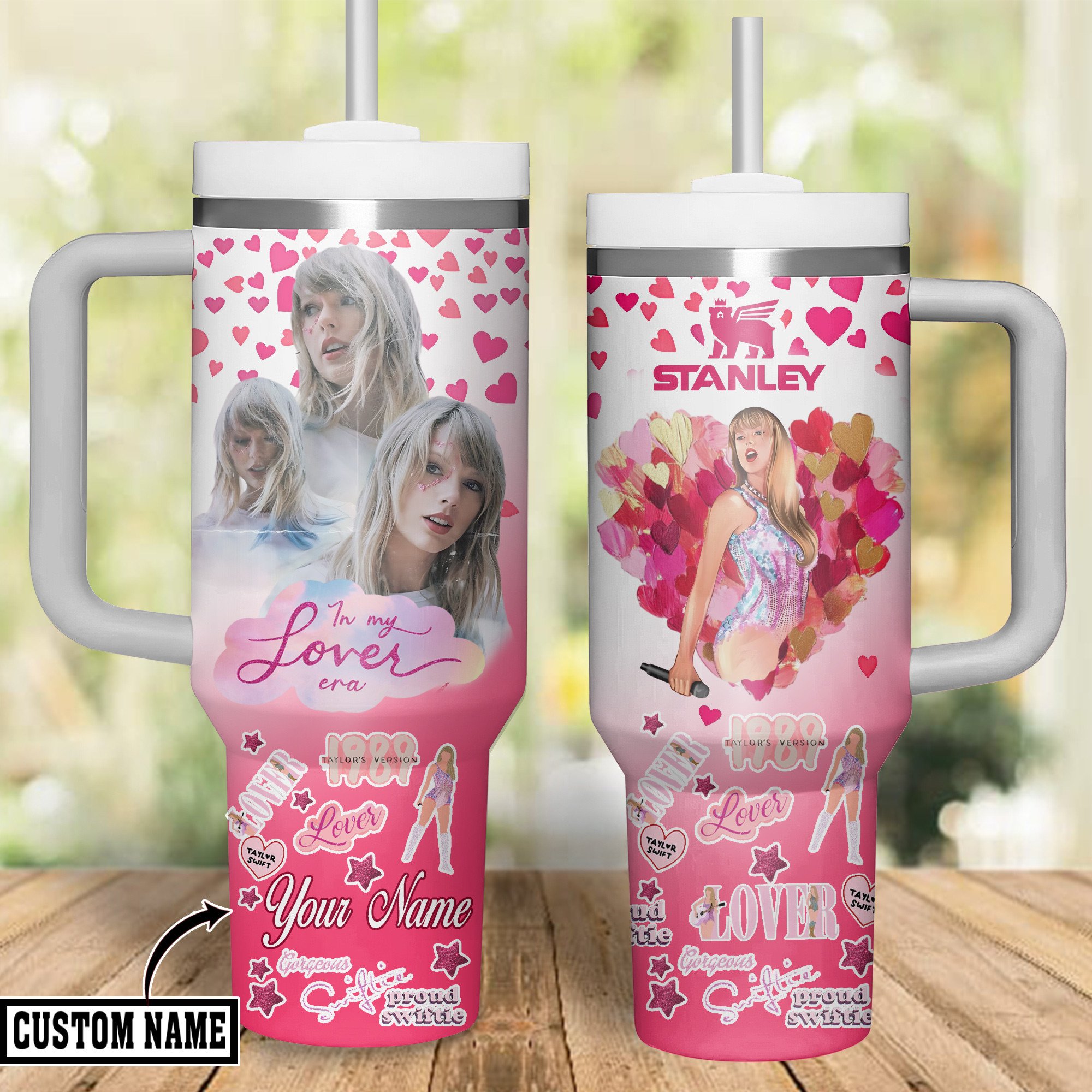 Taylor Swift Music Custom Stanley Cup 40 oz 30 oz Tumbler With HandleTVC2301314