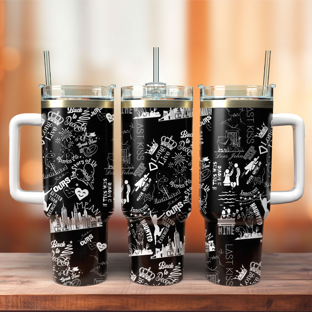 Taylor Swift Music Custom Stanley Cup 40 oz 30 oz Tumbler With HandleTVC2301336