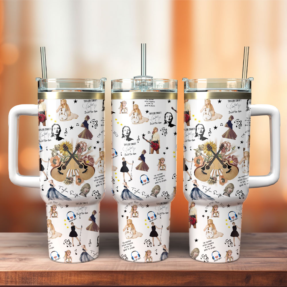 Taylor Swift Music Custom Stanley Cup 40 oz 30 oz Tumbler With HandleTVC2301349