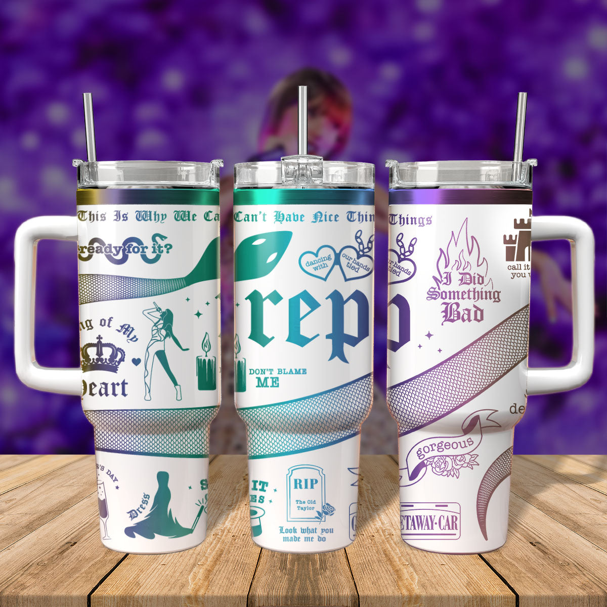 Taylor Swift Music Custom Stanley Cup 40 oz 30 oz Tumbler With HandleTVC2301569