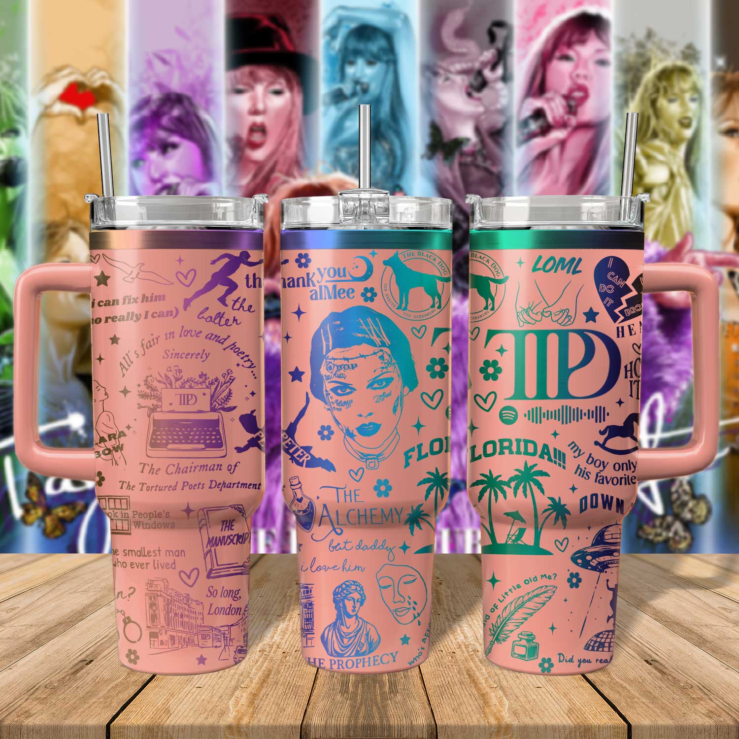 Taylor Swift Music Custom Stanley Cup 40 oz 30 oz Tumbler With HandleTVC2301571