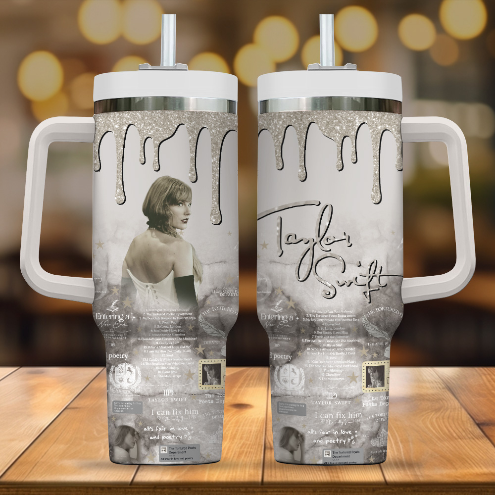 Taylor Swift Music Custom Stanley Cup 40 oz 30 oz Tumbler With HandleTVC2301713