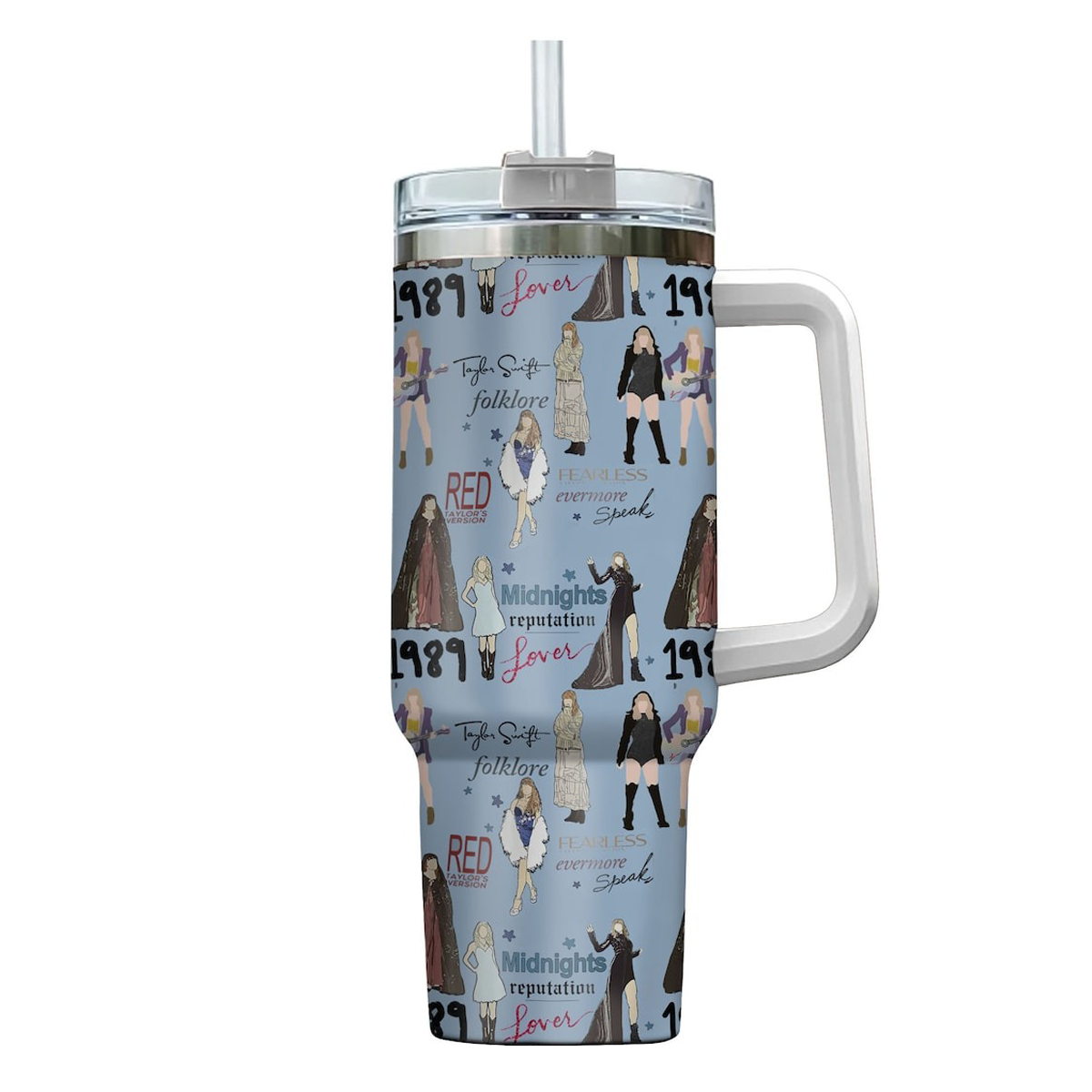 Taylor Swift Music Custom Stanley Cup 40 oz 30 oz Tumbler With HandleTVC2301780