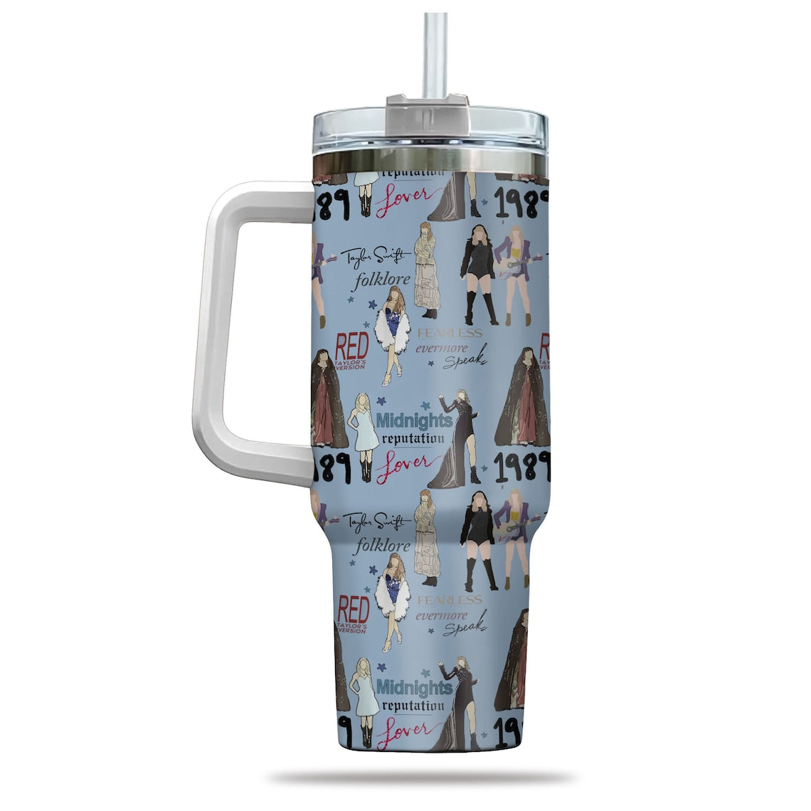 Taylor Swift Music Custom Stanley Cup 40 oz 30 oz Tumbler With HandleTVC2301780 - Image 2