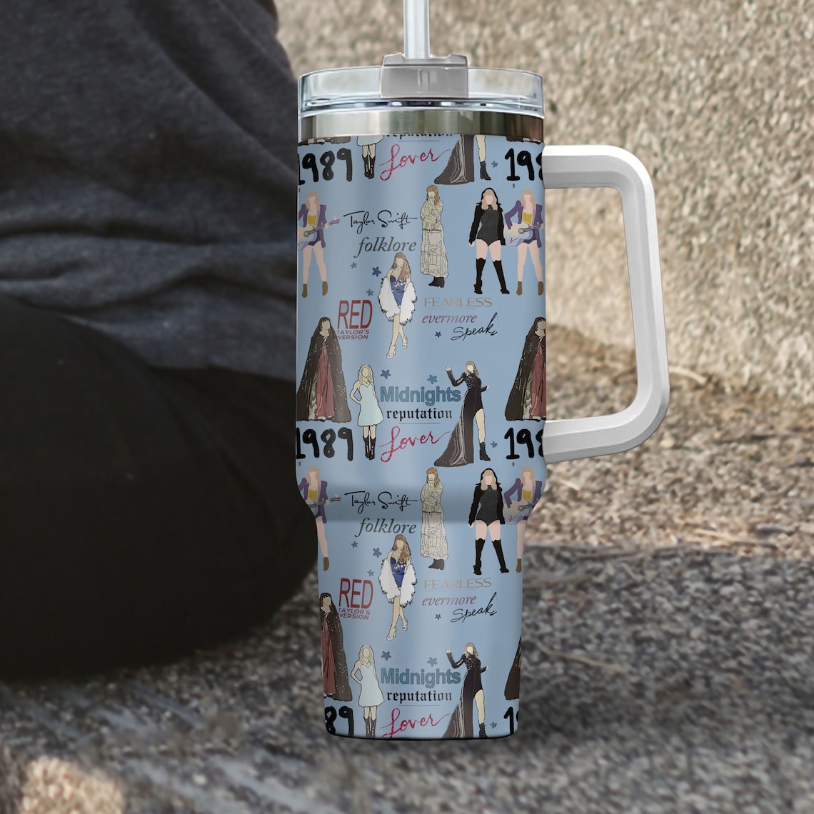 Taylor Swift Music Custom Stanley Cup 40 oz 30 oz Tumbler With HandleTVC2301780 - Image 3