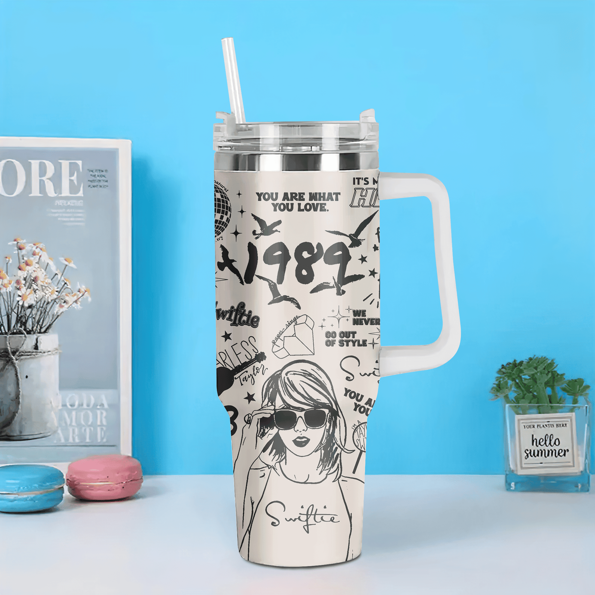 Taylor Swift Music Custom Stanley Cup 40 oz 30 oz Tumbler With HandleTVC2301797 - Image 2