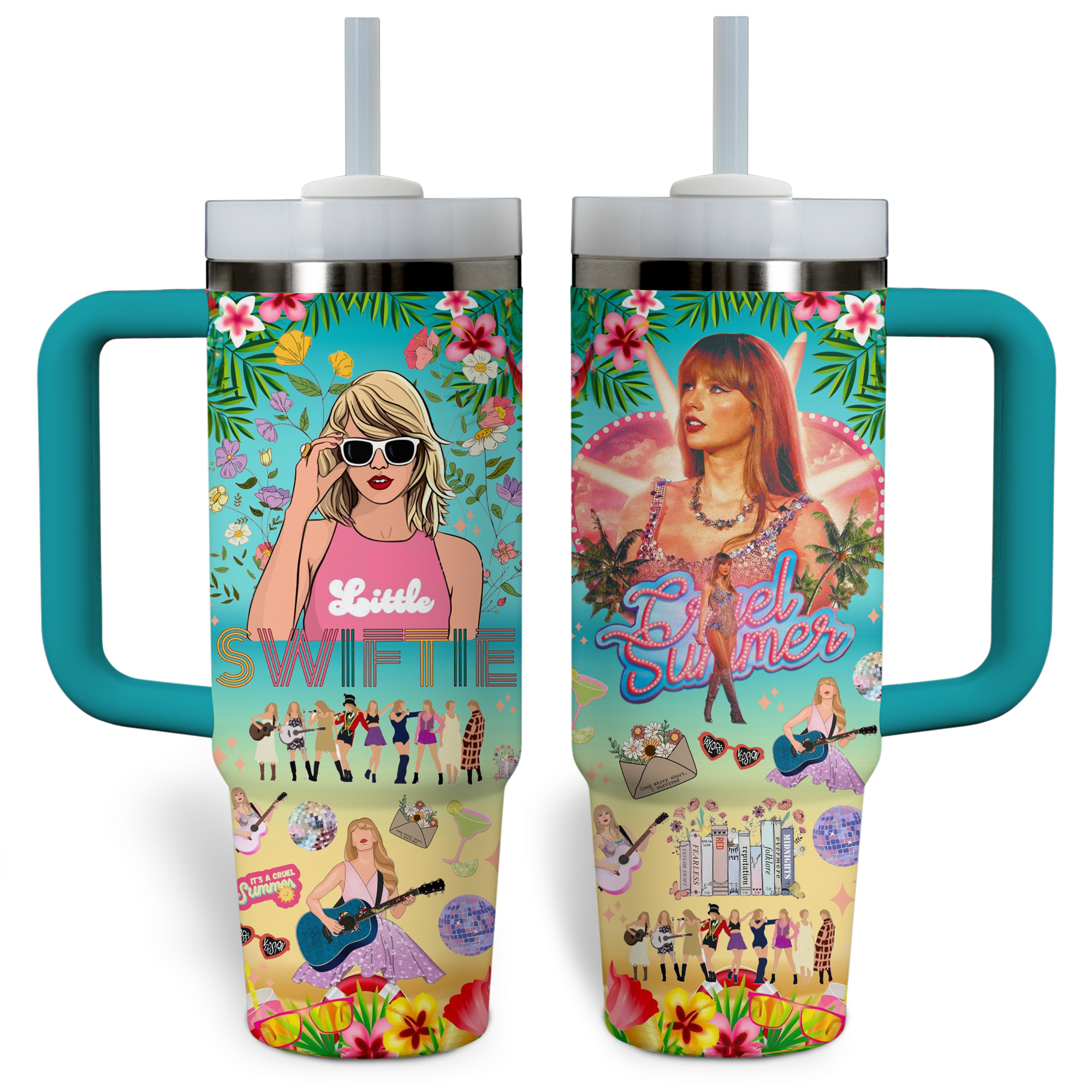 Taylor Swift Music Custom Stanley Cup 40 oz 30 oz Tumbler With HandleTVC2301797