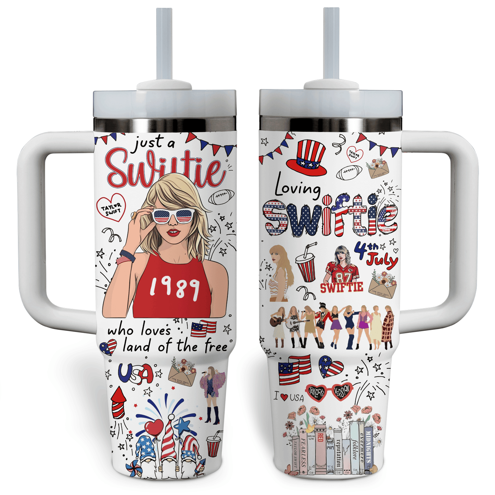 Taylor Swift Music Custom Stanley Cup 40 oz 30 oz Tumbler With HandleTVC2301797