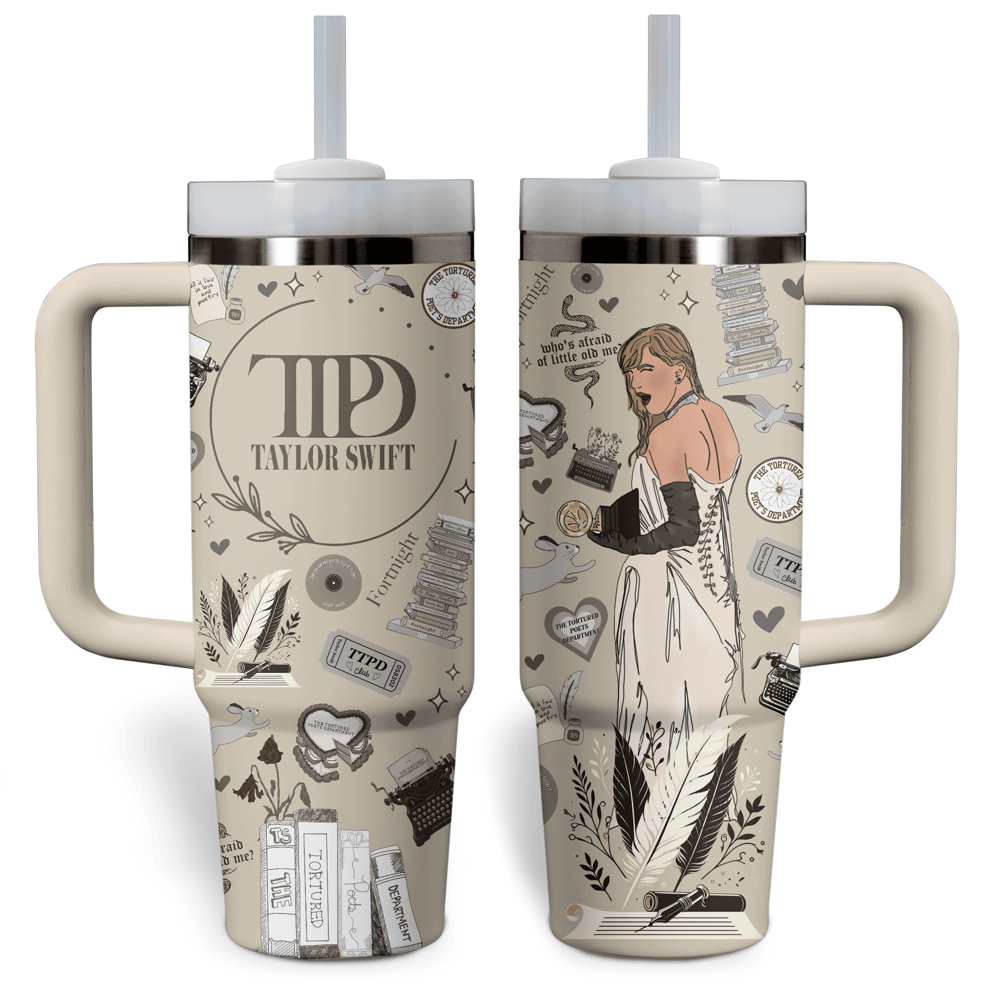 Taylor Swift Music Custom Stanley Cup 40 oz 30 oz Tumbler With HandleTVC2301797