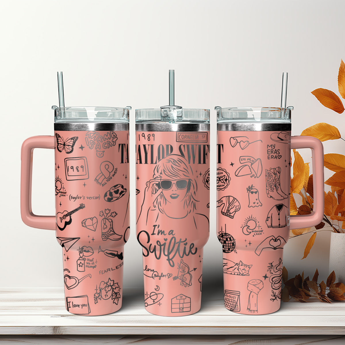 Taylor Swift Music Custom Stanley Cup 40 oz 30 oz Tumbler With HandleTVC2301805