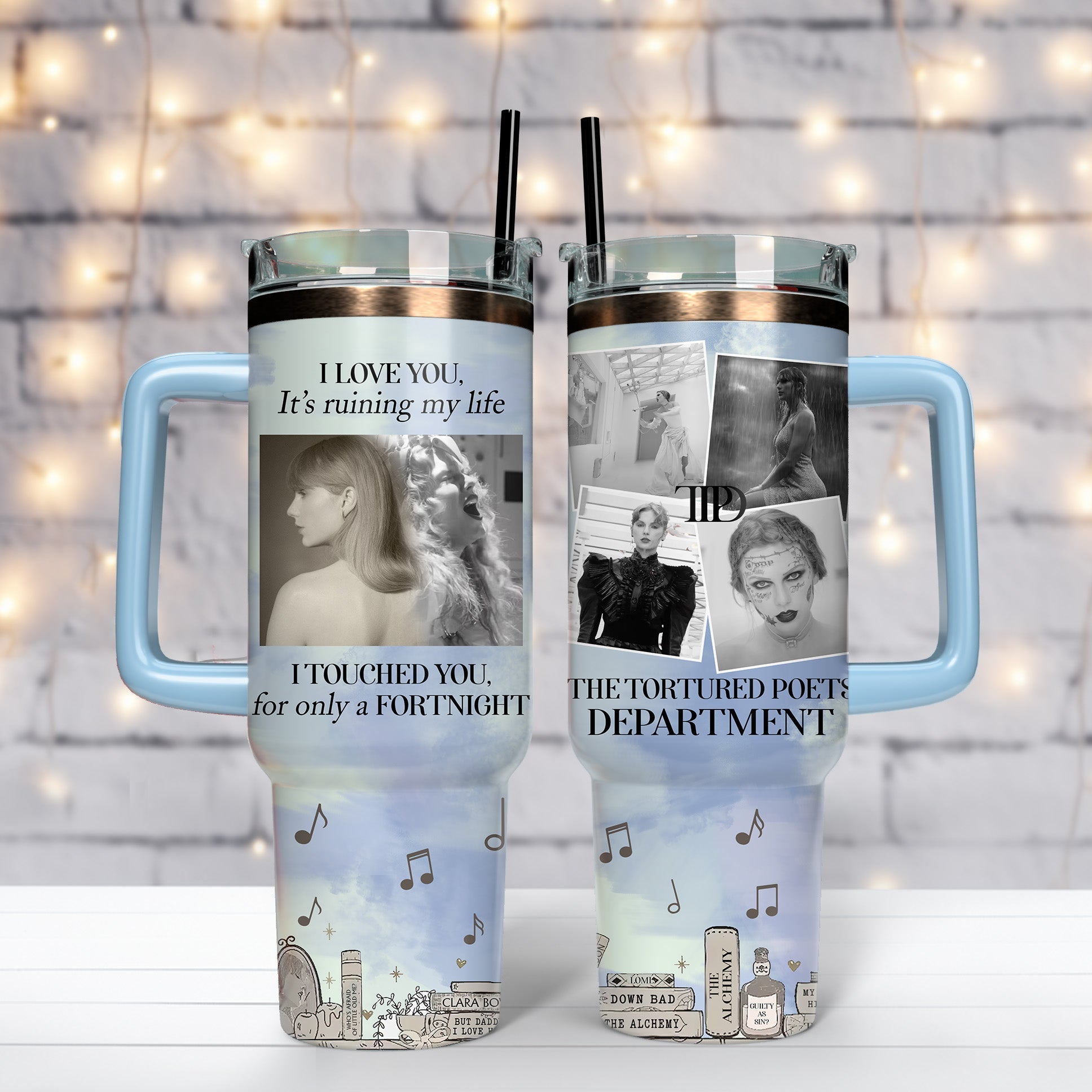 Taylor Swift Music Custom Stanley Cup 40 oz 30 oz Tumbler With HandleTVC2301805