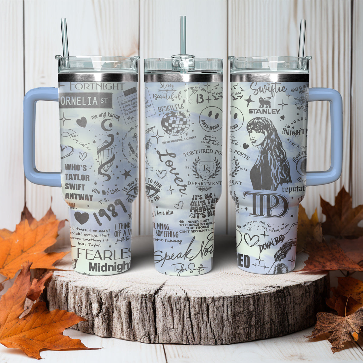 Taylor Swift Music Custom Stanley Cup 40 oz 30 oz Tumbler With HandleTVC2301806