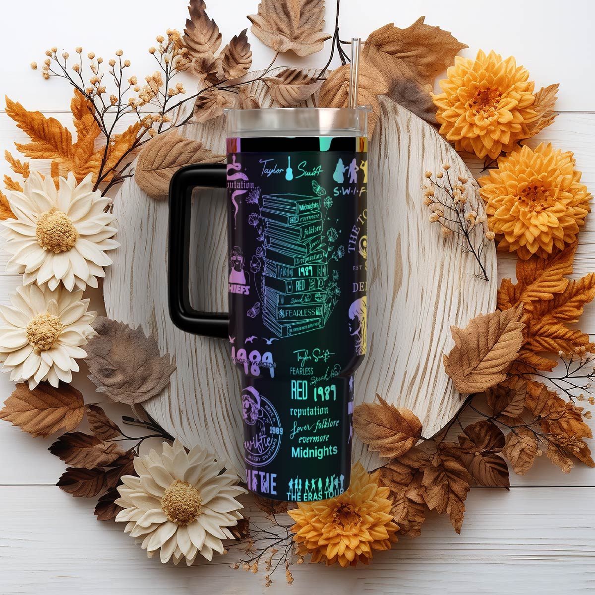 Taylor Swift Music Custom Stanley Cup 40 oz 30 oz Tumbler With HandleTVC2301807